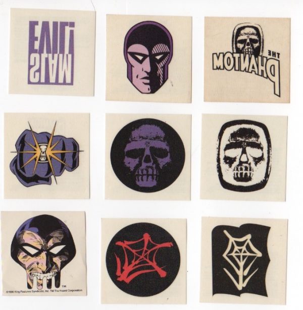 Phantom Movie Temporary Tattoo Set