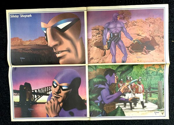Sunday Telegraph Phantom centre spread pullout promo #2