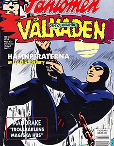 Swedish Phantomen den Vandrande Vålnaden #4 comic