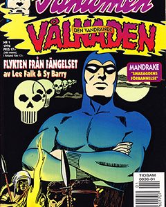 Swedish Phantomen den Vandrande Vålnaden #1 comic