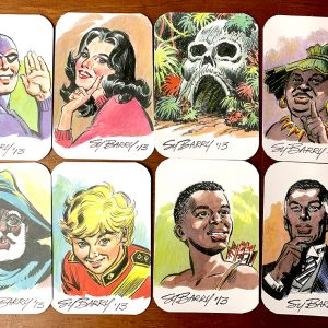 Sy Barry 'Limited Edition Trading Card' set