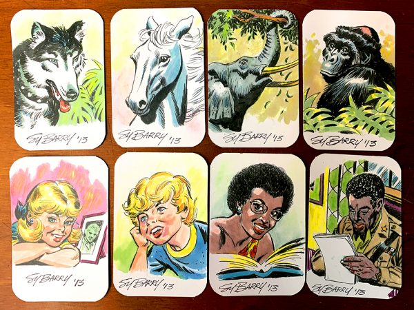 Sy Barry 'Limited Edition Trading Card' set - Image 2
