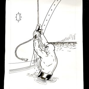 Original Illustration E & M Poster