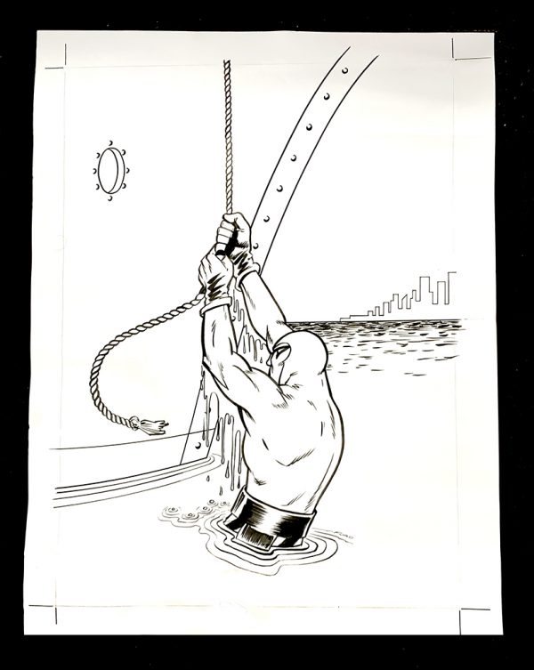 Original Illustration E & M Poster