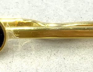 Swedish Gold-plated Phantom Tie Clip