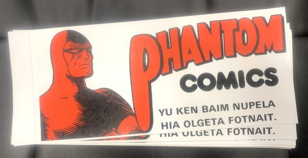 PNG Phantom Newsagent's sticker
