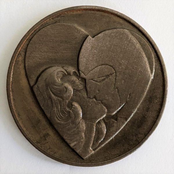 Bronze Commemorative Phantom Wedding Coin