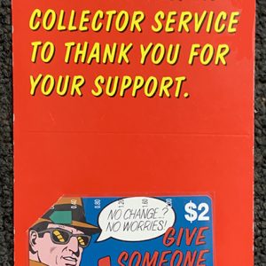 Mr Walker Phonecard - Red