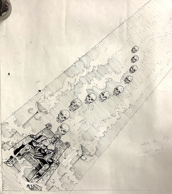 Original Art for Phantom Tie