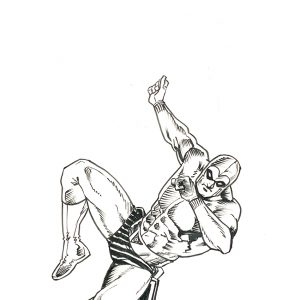 Original line artwork for Pholio Generations Piece