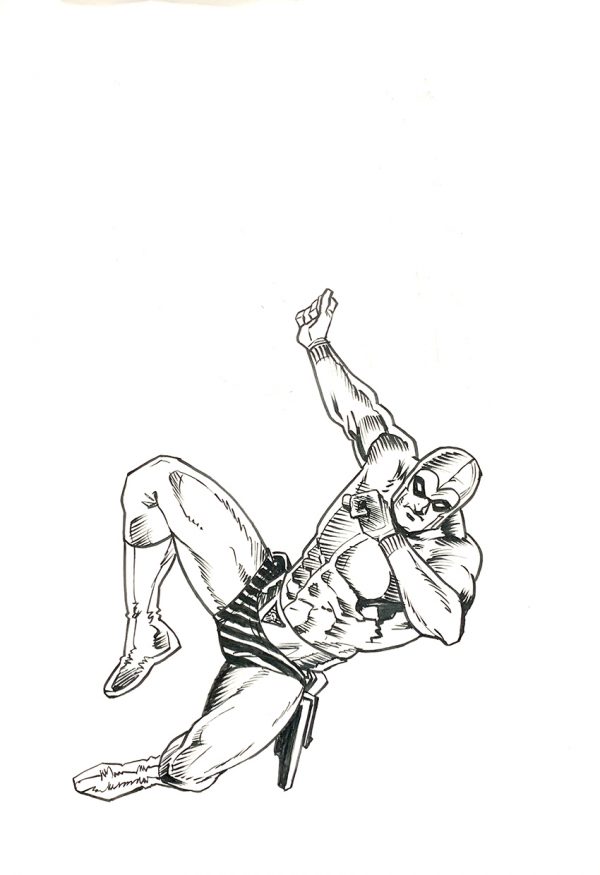 Original line artwork for Pholio Generations Piece