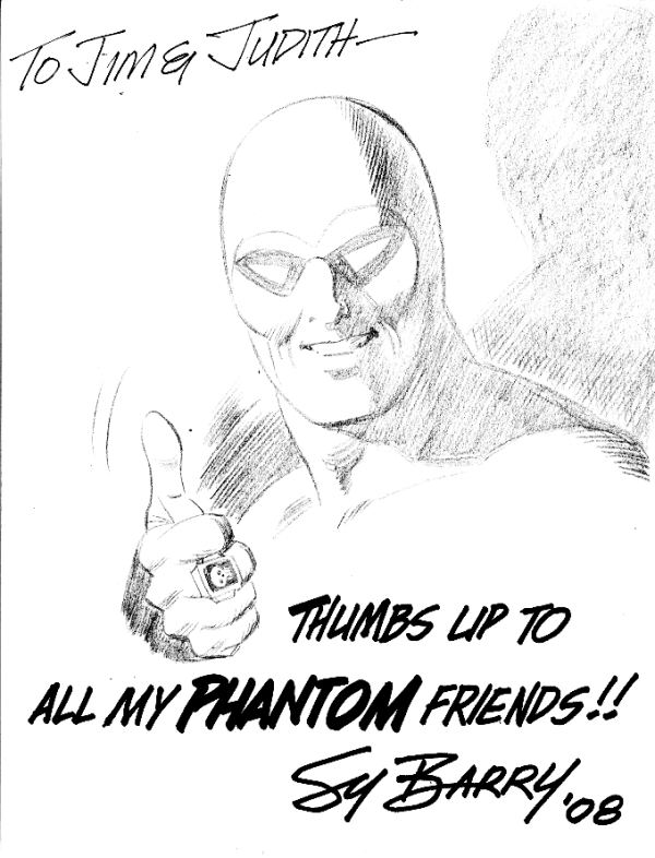 Original Sy Barry Sketch