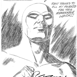 Original Sy Barry Sketch