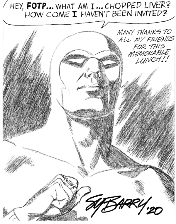 Original Sy Barry Sketch