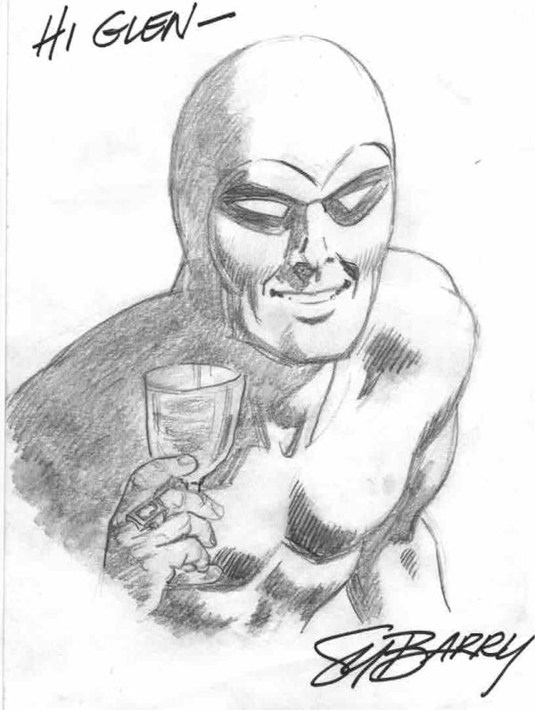 Original Sy Barry Sketch